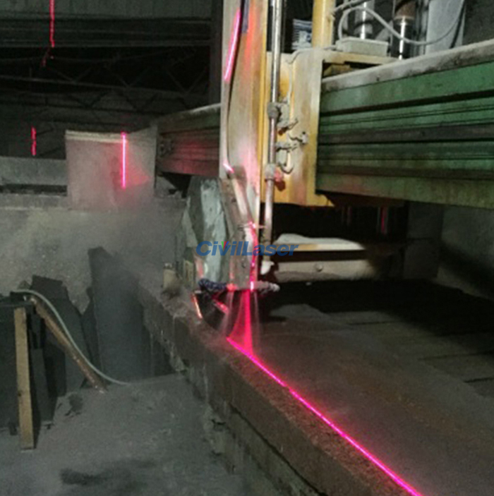 Rojo Portable Locator 650nm 200mW High Brightness Laser Locator Dot/Line/Crosshair